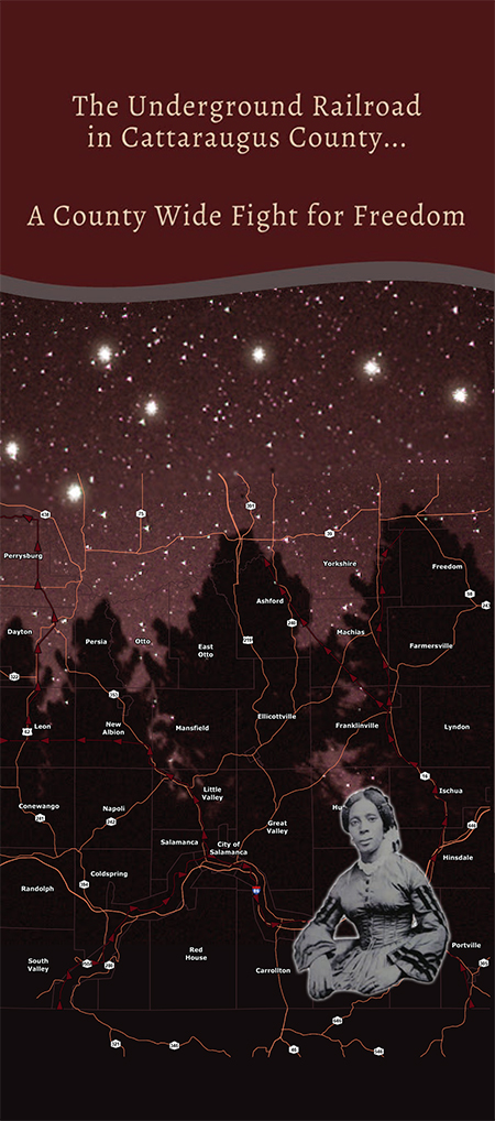 Cover of the 2015 Underground Railroad in Catt County brochure Cover of the 2015 UGRR brochure