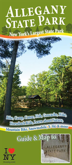 Cover of the 2015 Allegany State Park brochure Cover of the 2015 Allegany State Park brochure